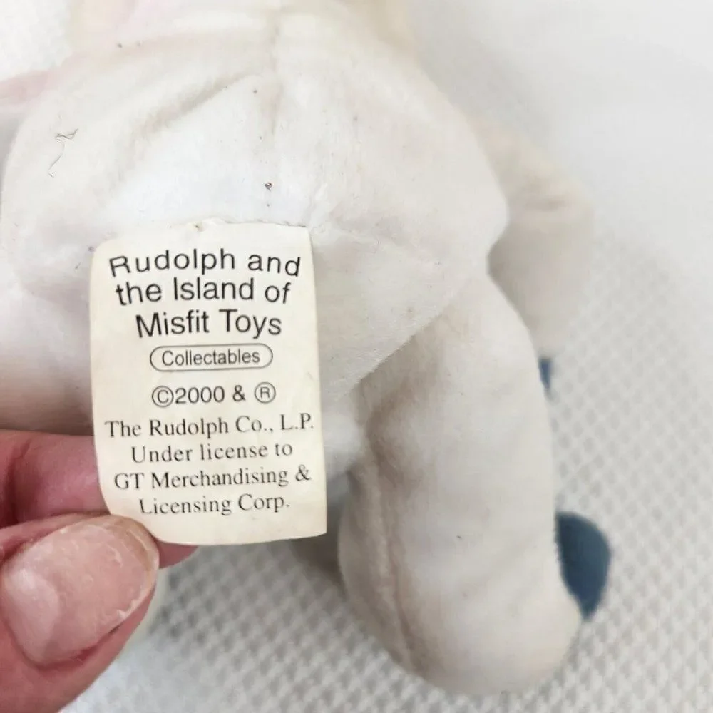 Vintage 2000 Prestige Abominable Bumbles Rudolph Island of Misfit Toys Plush 7”